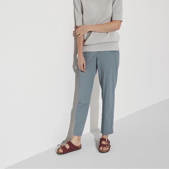 Birkenstock Arizona Sandal Soft Footbed Suede Leather Vermouth Red - Picture 5 of 9